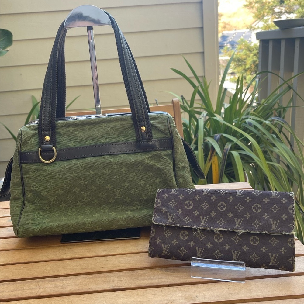 LV Mini Lin Josephine and wallet